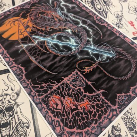 Turbo Draugr Dragon Print by Oscar Bonin - Image 2