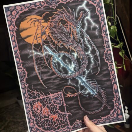 Turbo Draugr Dragon Print by Oscar Bonin - Image 3