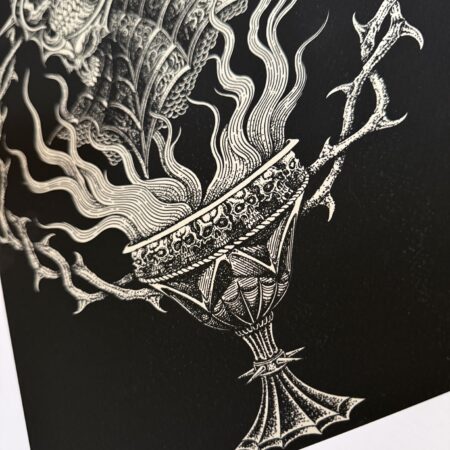 Knight Kvlt Print by Oscar Bonin - Image 3