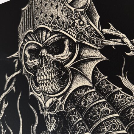 Knight Kvlt Print by Oscar Bonin - Image 2