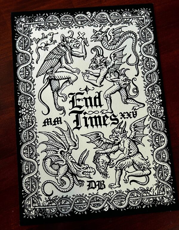 End Times Print by Dirt Baby